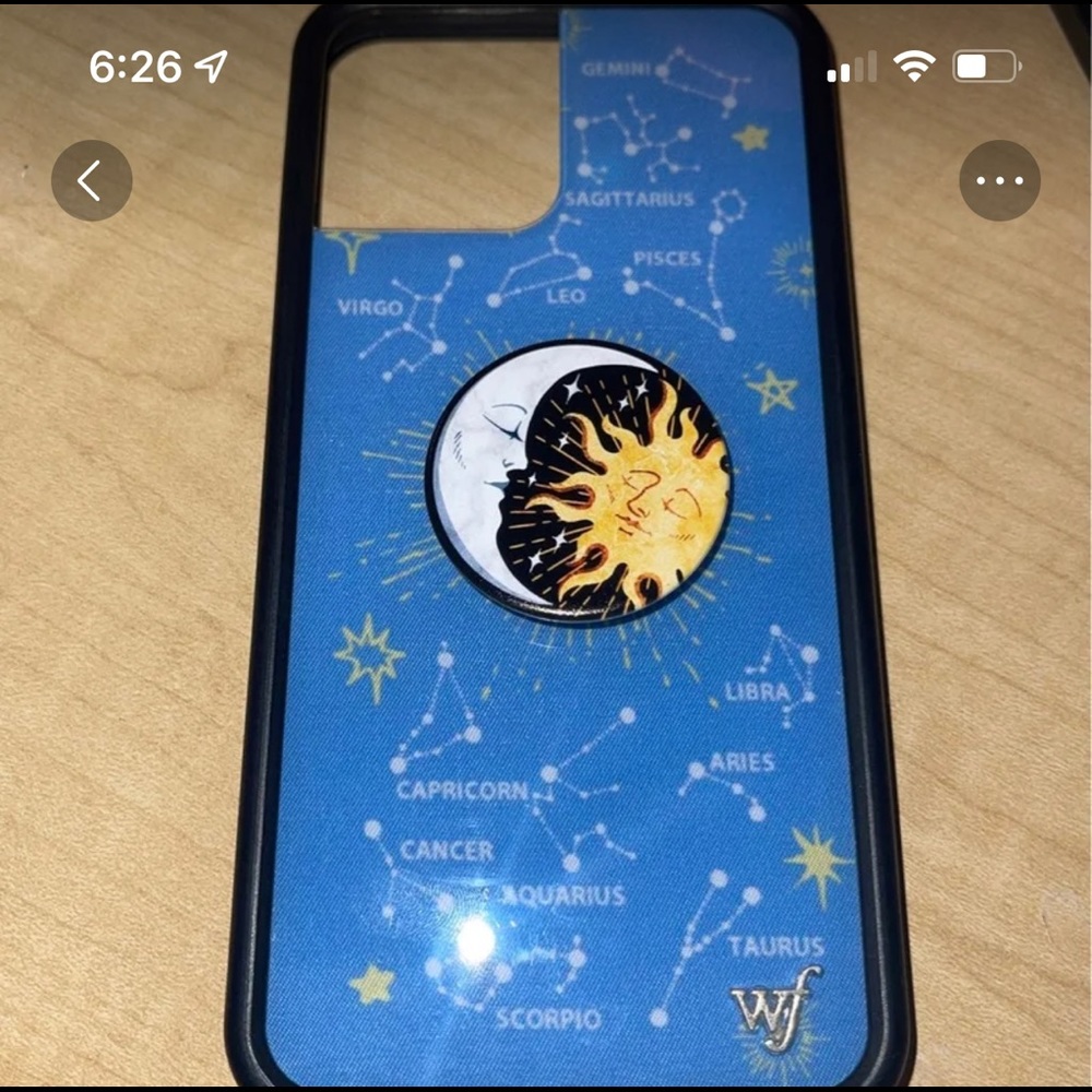 iPhone 12 promax wildflower case great condition used only 3 times